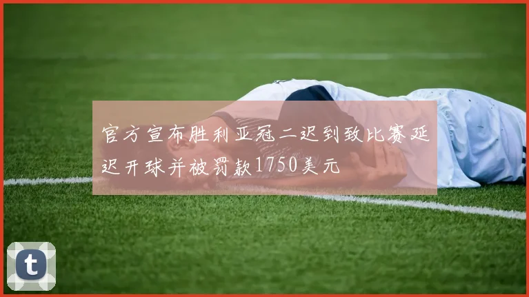 官方宣布胜利亚冠二迟到致比赛延迟开球并被罚款1750美元